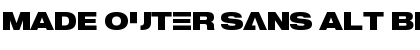 MADE Outer Sans Alt Black Font