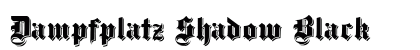 Dampfplatz Shadow Black preview