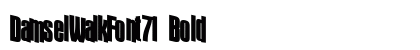 DamselWalkFont71 Bold preview