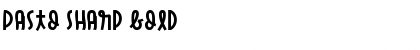 Pasto Sharp Bold Font