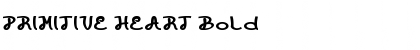 Download PRIMITIVE HEART Font