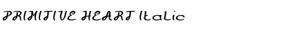 Download PRIMITIVE HEART Font