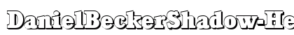 DanielBeckerShadow-Heavy Regular preview