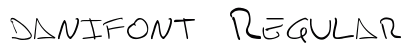 danifont Regular preview