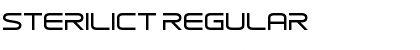 Sterilict Regular Font