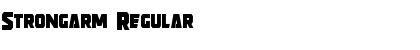 Strongarm Regular Font