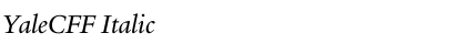 Download YaleCFF Font