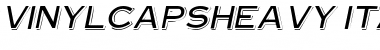 Download VinylCapsHeavy Font Download VinylCapsHeavy Font