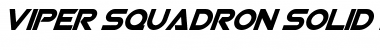 Download Viper Squadron Solid Font Download Viper Squadron Solid Font