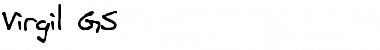 Download Virgil GS Font Download Virgil GS Font