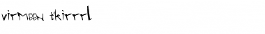 Download virmeen t'kirrrl Font Download virmeen t'kirrrl Font