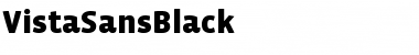 Download VistaSansBlack Font Download VistaSansBlack Font