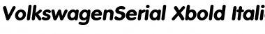 Download VolkswagenSerial-Xbold Font