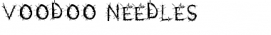 Voodoo Needles Curse Font