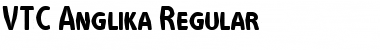 VTC Anglika Regular Font