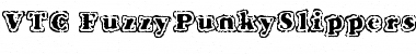 VTC FuzzyPunkySlippers Regular Font