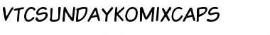 Download VTCSundaykomixcaps Font