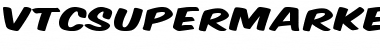 VTCSuperMarketSaleDisplay Regular Font