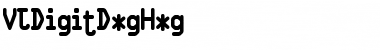 Download VTDigitDogHog Font