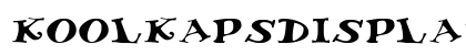 KoolKapsDisplayHvy Regular Preview