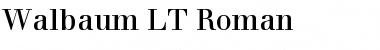 Walbaum LT Roman Regular Font