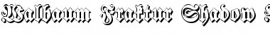 Walbaum-Fraktur Shadow Bold Font