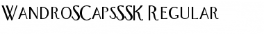 Download WandroSCapsSSK Font