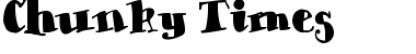 Download Chunky Times Font Download Chunky Times Font