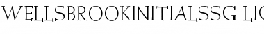 WellsbrookInitialsSG Regular Font