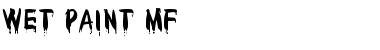 Download Wet Paint MF Font