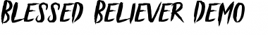 Blessed Believer Regular Font