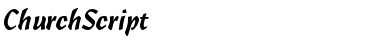 Download ChurchScript Font Download ChurchScript Font