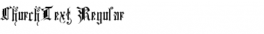 Download ChurchText Font Download ChurchText Font