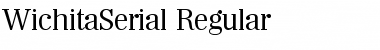 WichitaSerial Regular Font