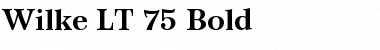 Wilke LT Roman Bold Font Wilke LT Roman Bold Font