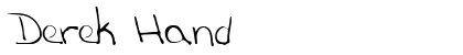 Derek Hand preview