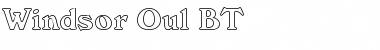 Windsor Oul BT Regular Font