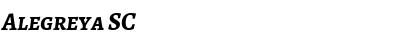 Download Alegreya SC Font