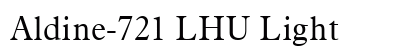 Aldine-721 LHU Light preview
