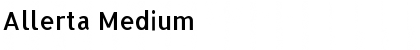 Download Allerta Font
