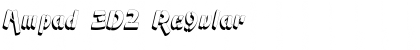 Download Ampad 3D2 Font Download Ampad 3D2 Font
