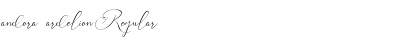 Download andora ardelion Font Download andora ardelion Font