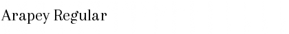 Download Arapey Font