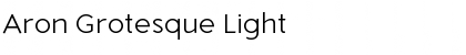 Download Aron Grotesque Font