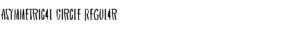 Download Asymmetrical Circle Font Download Asymmetrical Circle Font