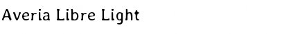 Download Averia Libre Font