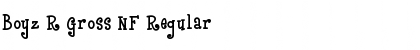 Boyz R Gross NF Regular Font