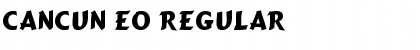 Cancun Eo Regular Font