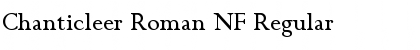 Chanticleer Roman NF Regular Font