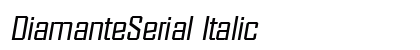 DiamanteSerial Italic preview